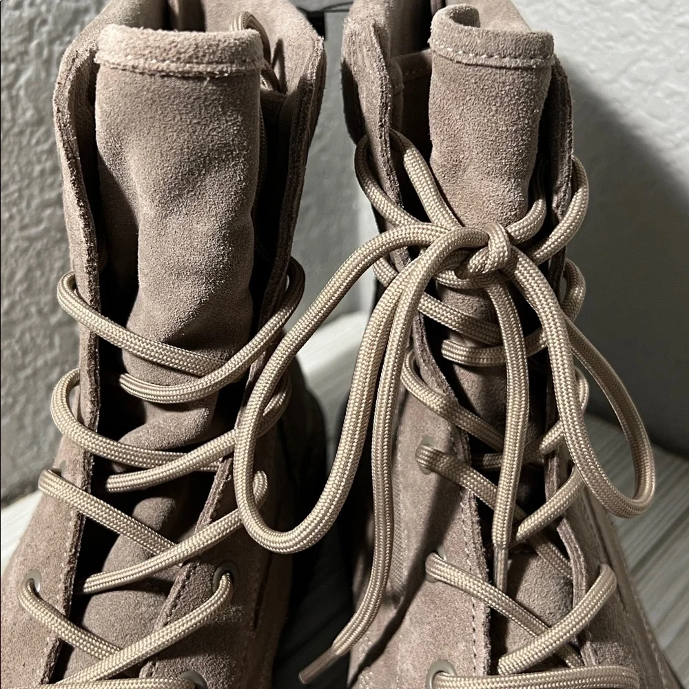 Saint Morta men’s Legion lace up boots taupe‎ size 11 suede leather upper